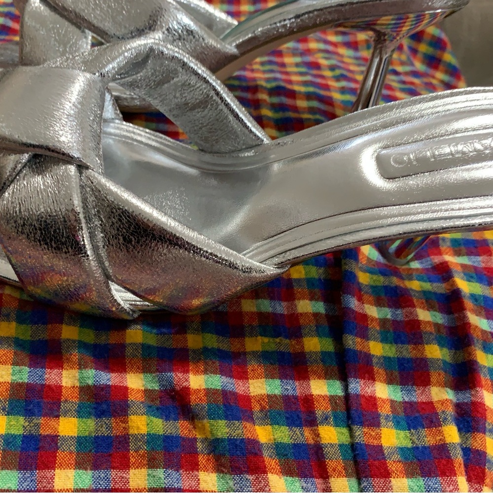 Silver Women's Heels